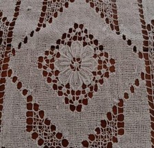 Vintage filet lacis for sale  Ocala