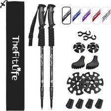 Hiking poles pair for sale  SALFORD