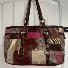 Coach patchwork tote for sale  Lake Elsinore