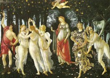 Botticelli primavera stampa usato Botticelli primavera stampa usato  Napoli