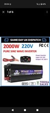2000w pure sine for sale  LICHFIELD