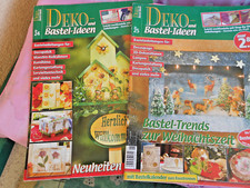Zeitschriften deko bastelideen gebraucht kaufen  Ueckermünde