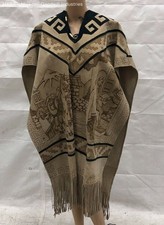 Poncho Dustin Tan Feminino Couro Padrão Sudoeste Franja - Tamanho Único comprar usado Poncho Dustin Tan Feminino Couro Padrão Sudoeste Franja - Tamanho Único comprar usado  Enviando para Brazil