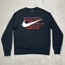 Suéter Nike International Double Swoosh gola redonda masculino médio comprar usado  Enviando para Brazil