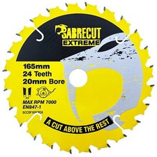 Sabrecut 165mm 24t for sale  OLDHAM