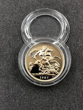 1987 gold proof for sale  COVENTRY