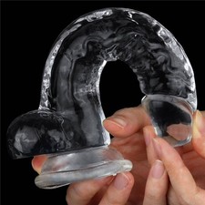 Dildo trasparente jelly usato  Foggia