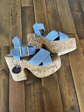 chunky heels wedges for sale  Douglas