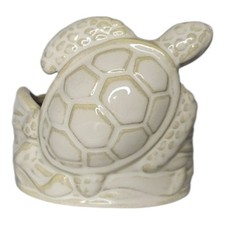 Porta-esponja de sabão Bath & Body Works tartaruga marinha cerâmica prato 3,5 L x 3,5 L x 4 A comprar usado  Enviando para Brazil