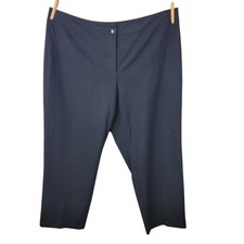 Calça Calvin Klein Plus Size 20 20W Preta Perna Reta 45" Cintura Carreira comprar usado  Enviando para Brazil