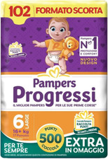 Pampers progressi extralarge usato  Italia