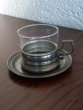 Teegläser zinnhaltern tellern gebraucht kaufen  Brüggen