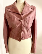 Lederjacke wildleder suede gebraucht kaufen  Berlin