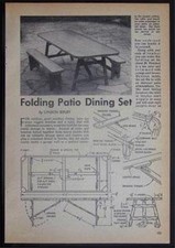 Foldaway picnic table for sale  Diamond Point