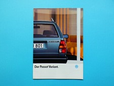 Prospekt / Katalog - VW Passat B2 - Variant - CL, GL, GT und syncro - 08/87 comprar usado  Enviando para Brazil