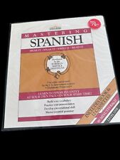 Barron's Mastering SPANISH Cassette Program Native Speakers Hear Speak WriteRead comprar usado  Enviando para Brazil