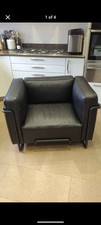 Black leather chair for sale  BROMSGROVE