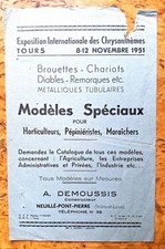 1951 brochure agricultural d'occasion  Expédié en Belgium