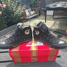 Converse chucks black for sale  GRIMSBY