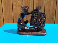 Holzfigur handgeschnitzt asiat gebraucht kaufen  Oschersleben (Bode)