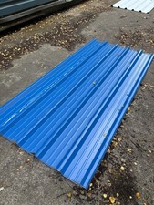 Blue corrugated roof for sale  ROTHERHAM