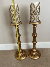 Pair large gold for sale  CLYNDERWEN