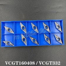 10 peças VCGT160408-AK N01 VCGT332-AK N01 inserção de torneamento de metal duro CNC para alumínio comprar usado 10 peças VCGT160408-AK N01 VCGT332-AK N01 inserção de torneamento de metal duro CNC para alumínio comprar usado  Enviando para Brazil