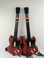 Guitar Hero Red Octane x 2 Sony PS2 Playstation alças PSLGH com fio  comprar usado  Enviando para Brazil
