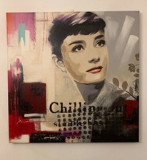 Quadro audrey hepburn usato  Roma