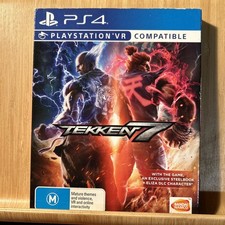 Estojo de livro Tekken 7 jogos PS4 aço com capa deslizante (S6.2) comprar usado  Enviando para Brazil