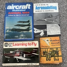 Vintage aircraft books for sale  BRENTFORD