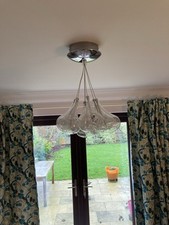 Contemporary chrome pendant for sale  CHELTENHAM