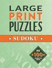 Large print puzzles for sale  UK