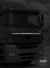 Para Mercedes AXOR Top Of Grill ripas cromadas corte a laser aço inoxidável comprar usado  Enviando para Brazil