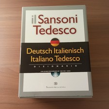 Dizionario sansoni tedesco usato  Trento