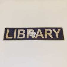 Library metal tin for sale  Chicago