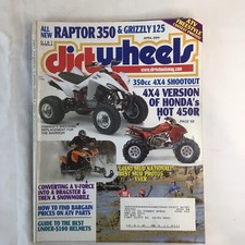Dirtwheels magazine april for sale  Webb City
