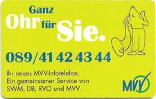 Telefonkarte 1998 mvv gebraucht kaufen  Pforzheim