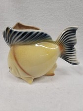 Yellow fish vase for sale  Hubertus