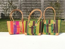 Sac main raphia d'occasion  Baden