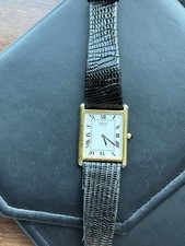 Vintage Seiko Masculino Tank 5P30-5A89 Quartzo Romano Clássico Relógio Social 27mm RARO!!! comprar usado  Enviando para Brazil