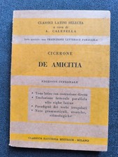 Cicerone amicitia classica usato  Genova