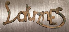 Plaque porte chantournage d'occasion  Beaumont-de-Lomagne