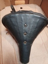 Leather bicycle seat for sale  BELFAST
