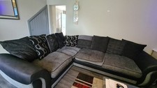 Shaped corner sofa for sale  HAVANT