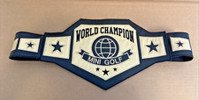 Cinto campeão mundial mini miniatura campeão de golfe troféu cinturão de luta livre comprar usado  Enviando para Brazil
