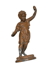 Candelabro antigo de cobre para estátua de menino, usado comprar usado  Enviando para Brazil