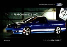 Folheto de vendas Ford FPV Pursuit Falcon V8 Ute BF comprar usado Folheto de vendas Ford FPV Pursuit Falcon V8 Ute BF comprar usado  Enviando para Brazil