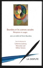 Bourdieu sciences sociales d'occasion  France
