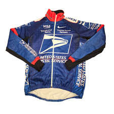 Jaqueta de ciclismo Nike masculina MEIDUM azul serviço postal dos EUA Pro Trek Visa bicicleta tamanho M comprar usado Jaqueta de ciclismo Nike masculina MEIDUM azul serviço postal dos EUA Pro Trek Visa bicicleta tamanho M comprar usado  Enviando para Brazil